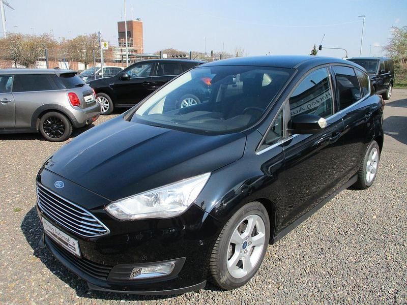 Second-hand Ford C-MAX Titanium 125 CP (91 kW) 2016 Negru Monovolum
