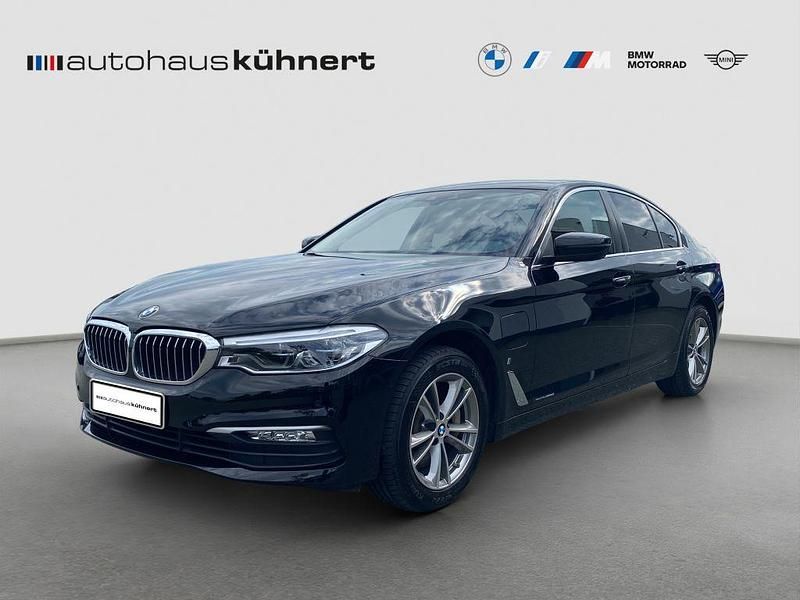 Schwarz uni Gebraucht 2018 BMW 530e iPerformance Limousine | 24.755 € (Guter Preis) - Bild 1/4
