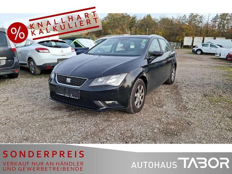 Phantomschwarz/universo black Gebraucht 2014 Seat Leon ST Style Kombi | 7.485 € (Superpreis) - Bild 1/4