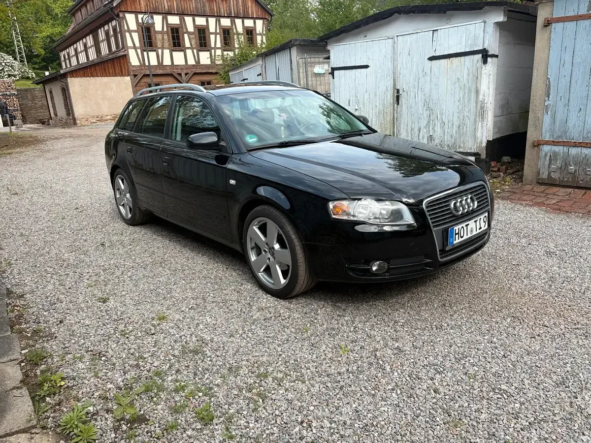 Gebraucht Audi A4 140 PS (102 kW) 2007 Schwarz Kombi