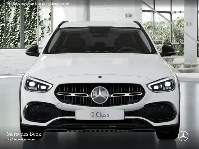 Gebraucht Mercedes C220 Night 200 PS (147 kW) 2023 Weiß Limousine