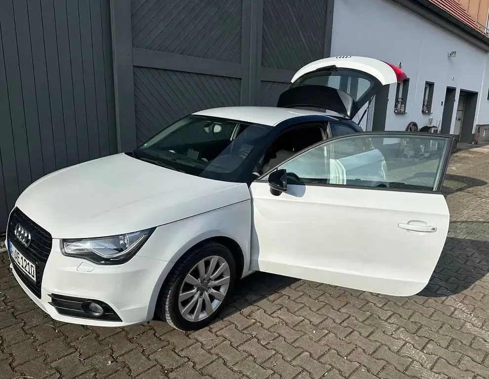 Gebraucht Audi A1 Ambition 122 PS (89 kW) 2014 Weiß Kleinwagen