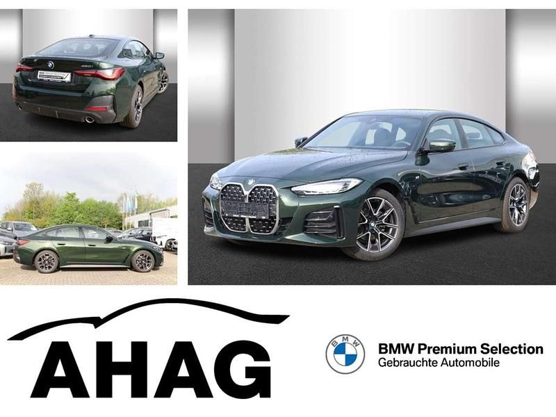 Sanremo green metallic Gebraucht 2024 BMW 420 Gran Coupé M Sport Coupé | 39.390 € (Superpreis) - Bild 1/4