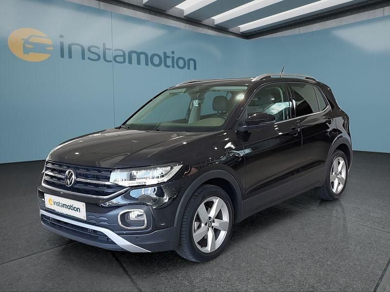 Schwarz Gebraucht 2021 VW T-Cross SUV | 24.699 € (Fairer Preis) - Bild 1/4