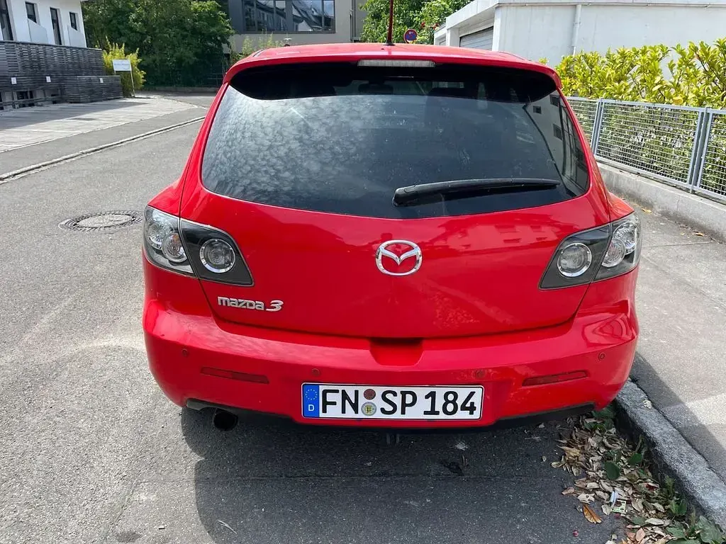 Gebraucht Mazda 3 Inclusive 150 PS (110 kW) 2008 Rot Limousine