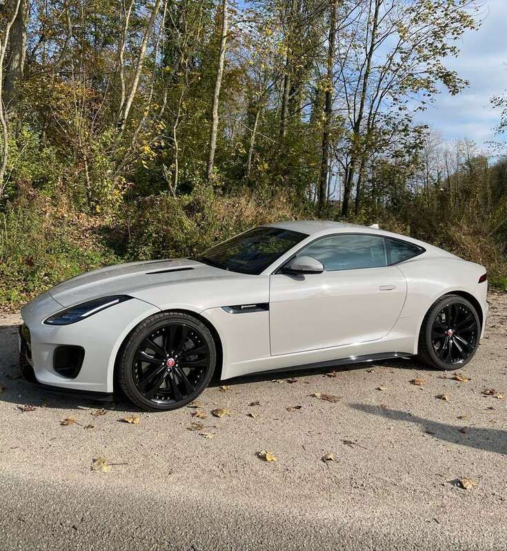 Beige Gebraucht 2020 Jaguar F-Type R-Dynamic Coupé | 50.900 € (Fairer Preis) - Bild 1/4
