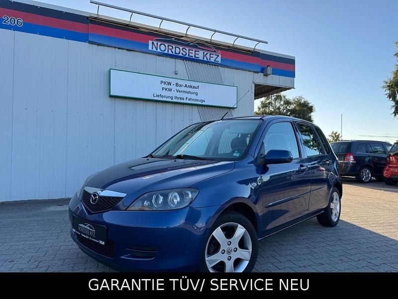 Blau Gebraucht 2007 Mazda 2 Active Kleinwagen | 3.490 € (Fairer Preis) - Bild 1/4