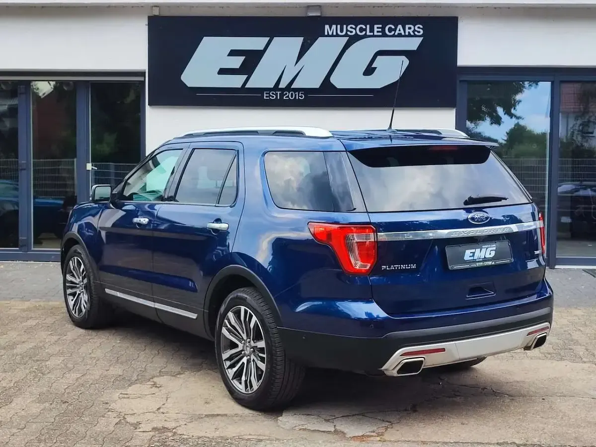 Gebraucht Ford Explorer Platinum 370 PS (272 kW) 2017 Blau SUV