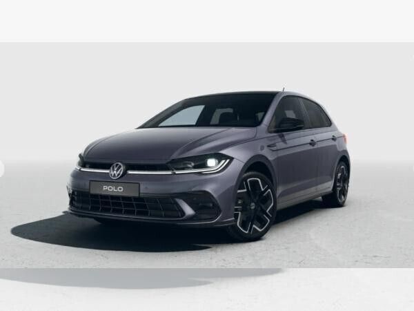 Grau (rauchgrau metallic) Neu 2025 VW Polo R-line Limousine | 34.111 € - Bild 1/4