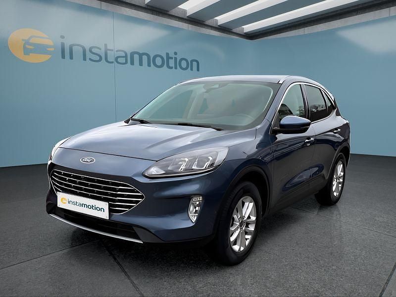Blau Gebraucht 2021 Ford Kuga SUV | 23.449 € (Guter Preis) - Bild 1/4