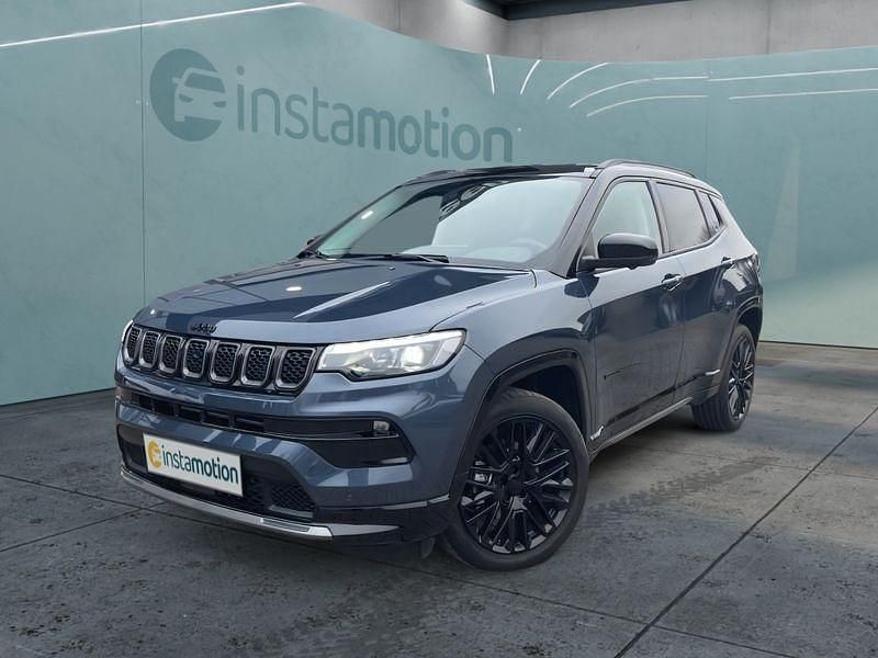 Blau Gebraucht 2023 Jeep Compass SUV | 29.599 € (Fairer Preis) - Bild 1/4