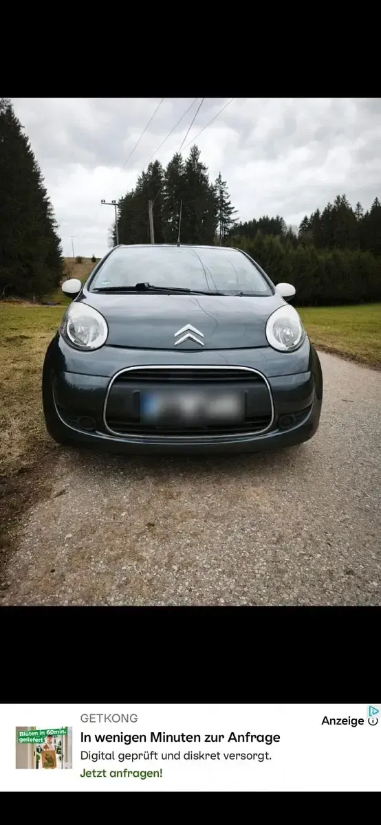 Gebraucht Citroën C1 68 PS (50 kW) 2010 Grau Kleinwagen
