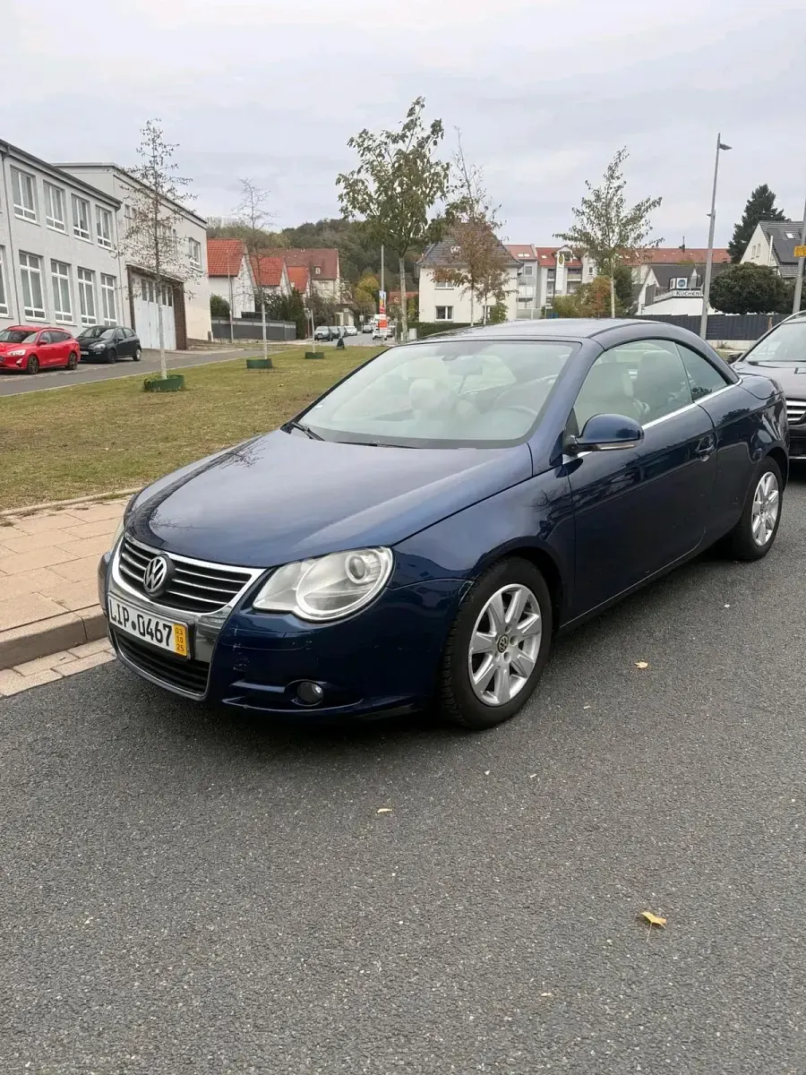 Occasion VW Eos 170 PK (125 kW) 2007 Blauw Cabriolet
