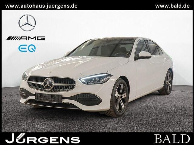 Weiss unilack polarweiss Gebraucht 2024 Mercedes C200 Avantgarde Limousine | 45.490 € (Teuer) - Bild 1/2