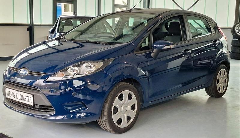 Gebraucht Ford Fiesta 60 PS (44 kW) 2009 Blau Kleinwagen