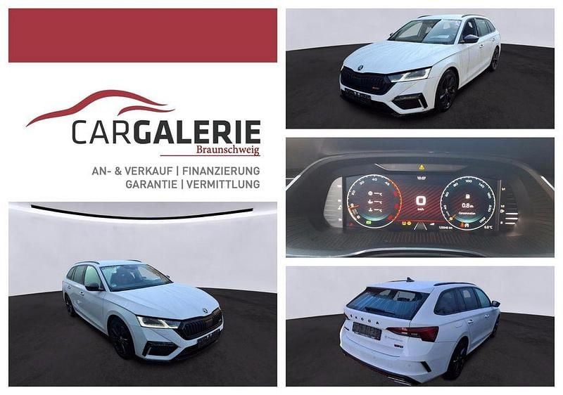 Weiß Gebraucht 2022 Skoda Octavia RS Limousine | 22.750 € (Superpreis) - Bild 1/4