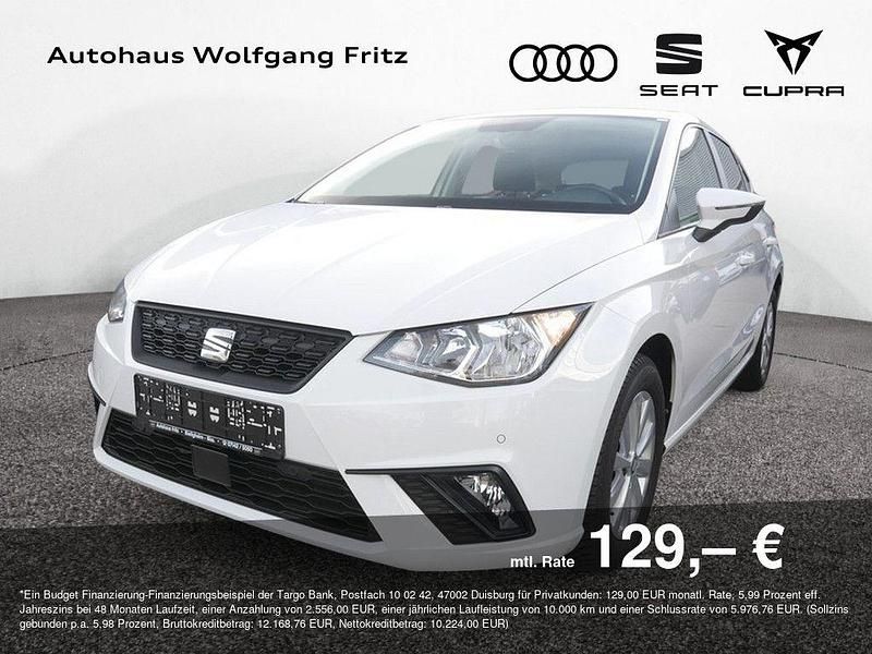 Weiß Gebraucht 2021 Seat Ibiza Style Limousine | 12.780 € (Fairer Preis) - Bild 1/4