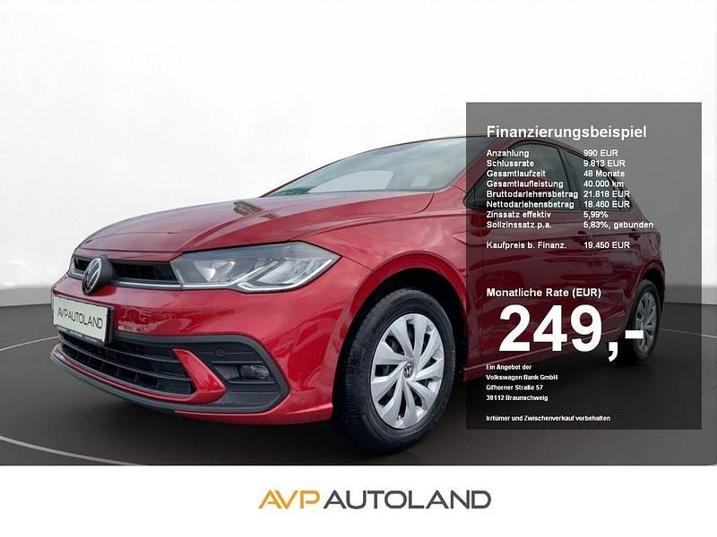 Kings red Gebraucht 2022 VW Polo Life Limousine | 19.450 € (Fairer Preis) - Bild 1/4