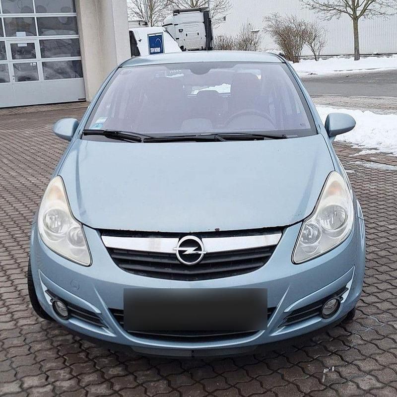Gebraucht Opel Corsa Edition 90 PS (66 kW) 2008 Blau Limousine