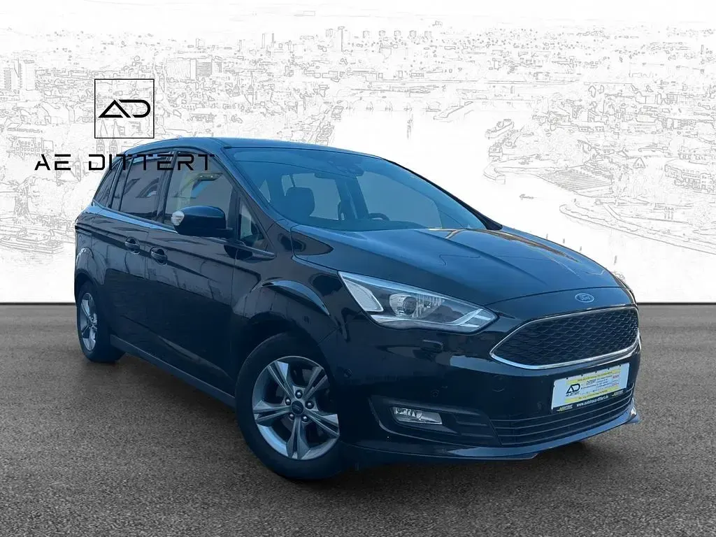 Gebraucht Ford Grand C-Max 150 PS (110 kW) 2017 Schwarz Van / Kleinbus