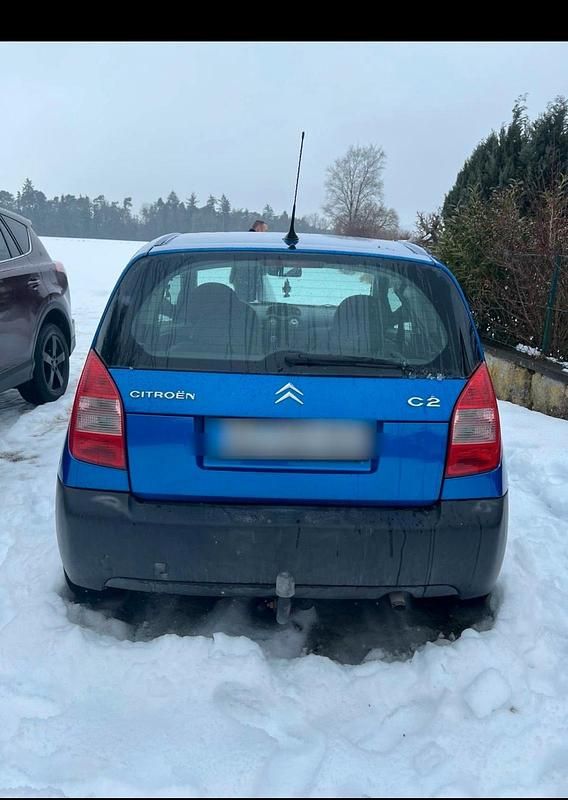 Gebraucht Citroën C2 60 PS (44 kW) 2005 Blau Kleinwagen