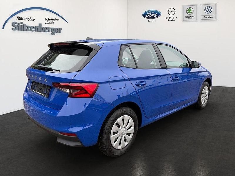 Neu Skoda Fabia Essence 80 PS (58 kW) 2026 Energyblau Kleinwagen