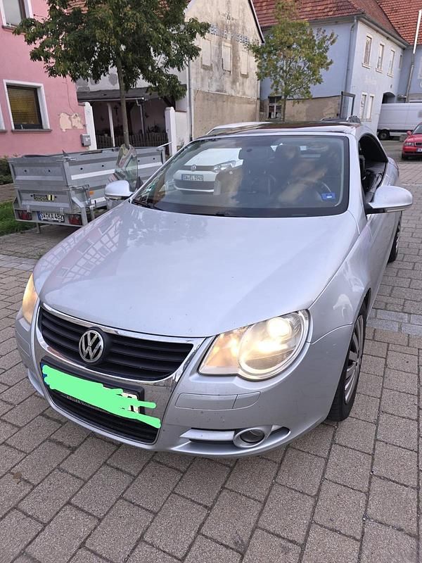 Silber Gebraucht 2007 VW Eos Cabrio | 1.350 € (Superpreis) - Bild 1/4