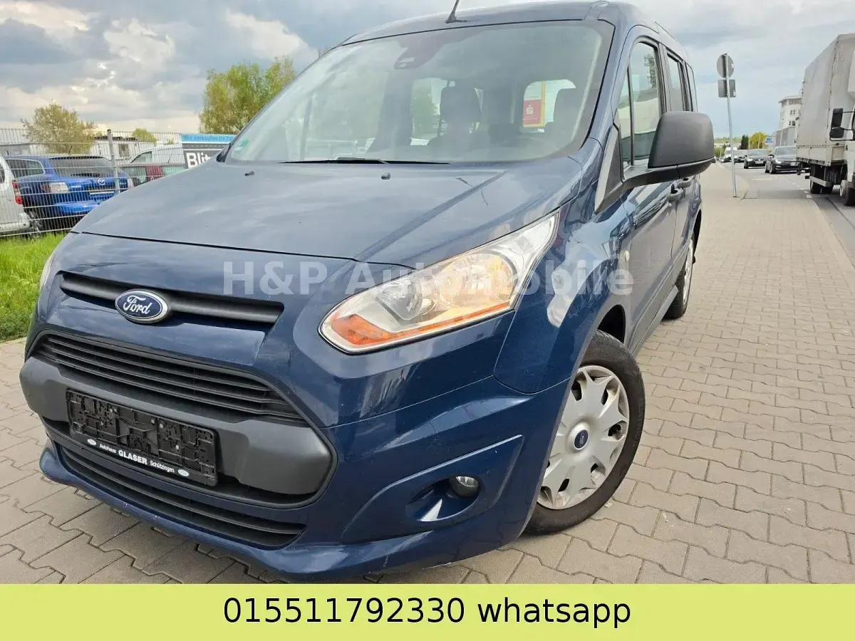 Gebraucht Ford Transit Connect Trend 95 PS (69 kW) 2014 Blau Van / Kleinbus
