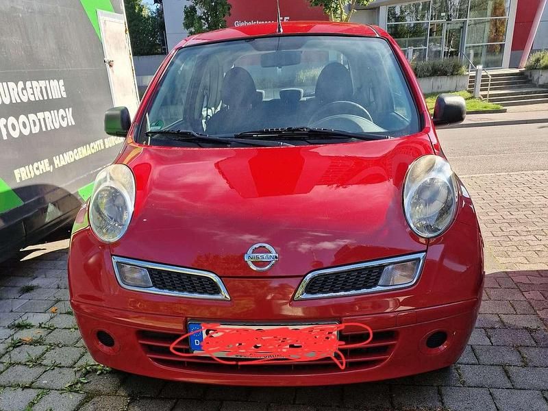 Gebraucht Nissan Micra 65 PS (47 kW) 2009 Rot Kleinwagen