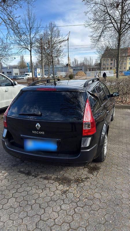 Gebraucht Renault Mégane GrandTour Authentique 111 PS (81 kW) 2007 Schwarz Kombi
