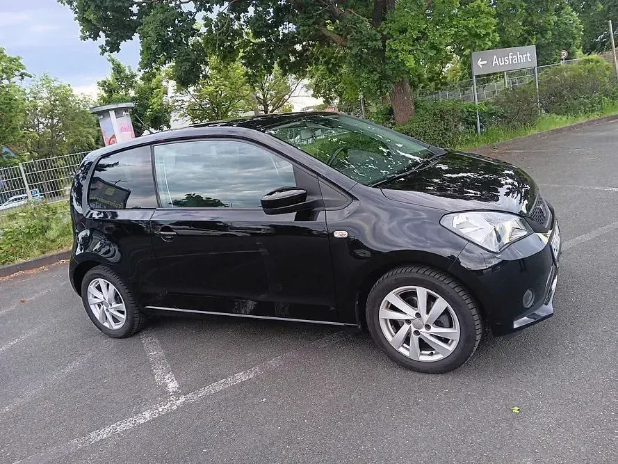 Gebraucht Seat Mii Style 75 PS (55 kW) 2013 Schwarz Kleinwagen