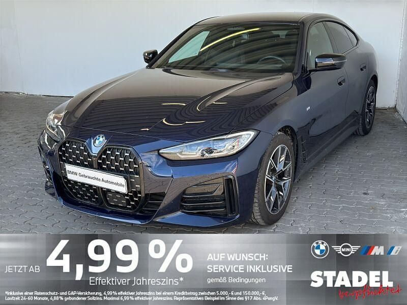 Blau Gebraucht 2023 BMW 420 M Sport Coupé | 39.840 € (Guter Preis) - Bild 1/4