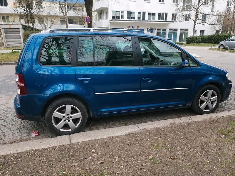 Gebraucht VW Touran Highline 170 PS (125 kW) 2007 Grün Van / Kleinbus