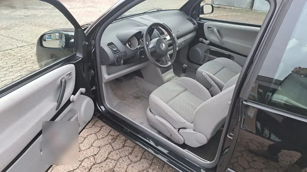 Gebraucht VW Lupo Basis 75 PS (55 kW) 2001 Schwarz Kleinwagen