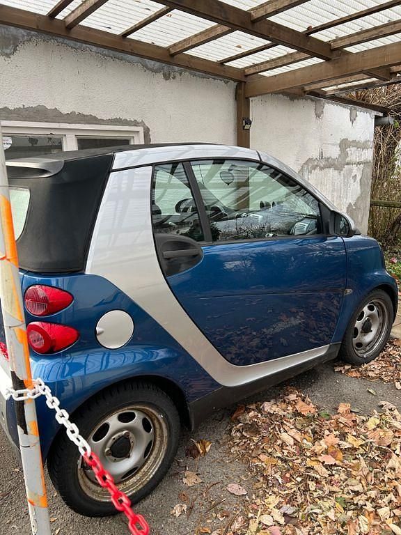 Gebraucht Smart ForTwo Cabrio Passion 71 PS (52 kW) 2007 Blau Cabrio