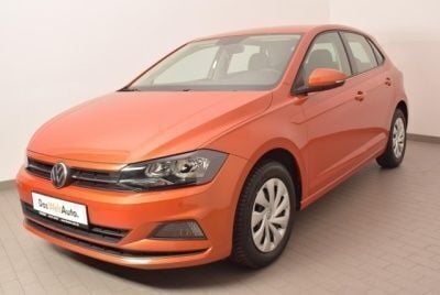 Orange metallic Gebraucht 2018 VW Polo Comfortline Limousine | 14.987 € (Fairer Preis) - Bild 1/4