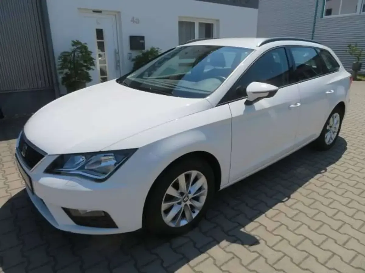 Gebraucht Seat Leon ST 131 PS (96 kW) 2019 Weiß Kombi