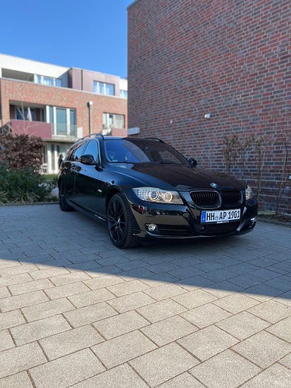 Schwarz Gebraucht 2008 BMW 325 Sport Line Kombi | 10.000 € (Teuer) - Bild 1/4