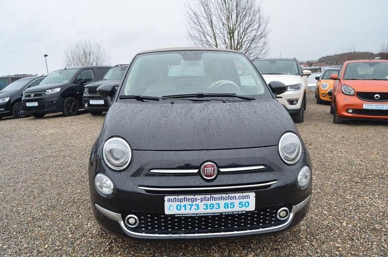 Gebraucht Fiat 500 Lounge 71 PS (52 kW) 2021 Schwarz Cabrio