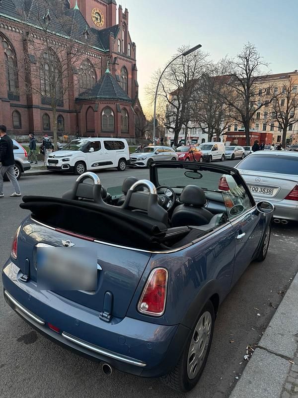Gebraucht Mini Cooper Cabriolet 95 PS (69 kW) 2009 Blau Cabrio
