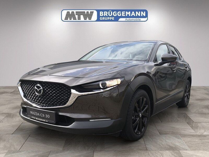 Grau Gebraucht 2021 Mazda CX-30 Selection SUV | 24.888 € (Etwas zu teuer) - Bild 1/4