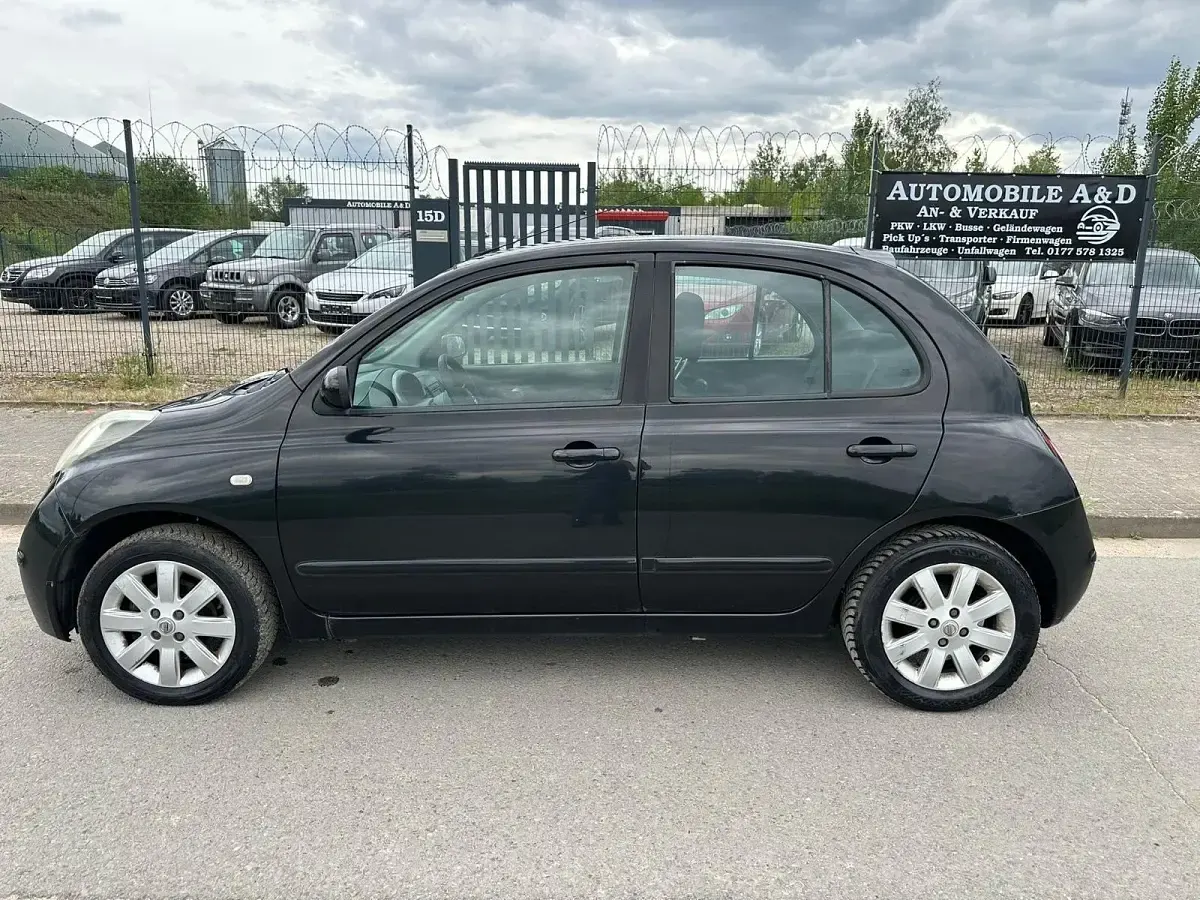 Gebraucht Nissan Micra 80 PS (58 kW) 2007 Schwarz Kleinwagen