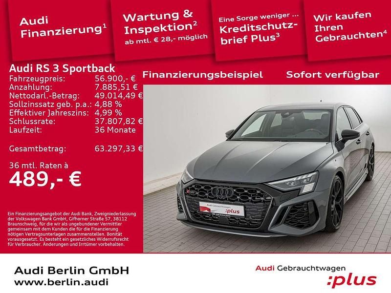 Individuallackierungen audi ex Gebraucht 2022 Audi RS3 Kleinwagen | 56.900 € (Teuer) - Bild 1/3