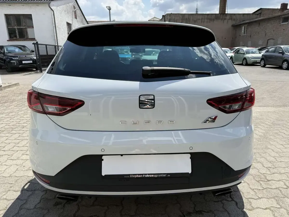 Gebraucht Seat Leon CUPRA 280 PS (205 kW) 2014 "nevada" weiss Limousine