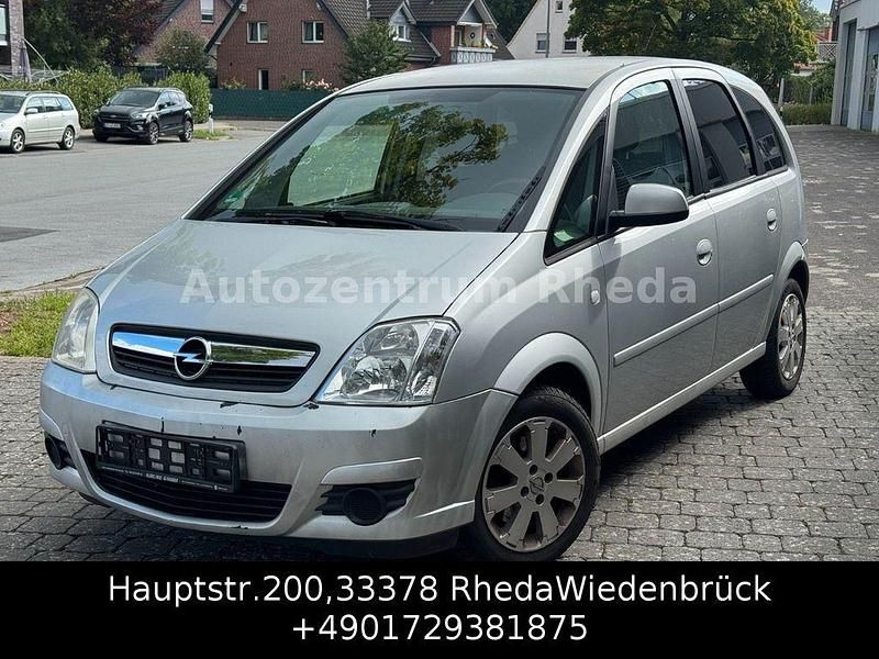 Silber Gebraucht 2007 Opel Meriva Basis Van / Kleinbus | 1.200 € (Etwas zu teuer) - Bild 1/4
