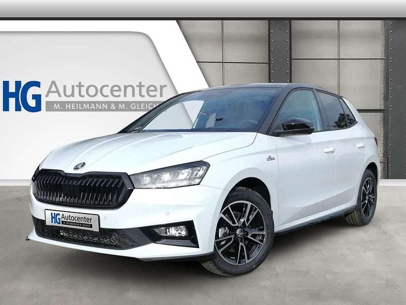 Moon white Neu 2025 Skoda Fabia Monte Carlo Kleinwagen | 25.790 € (Fairer Preis) - Bild 1/4