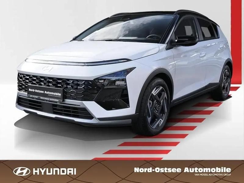 Atlas white/ phantom black Neu 2025 Hyundai Bayon Prime SUV | 26.890 € (Fairer Preis) - Bild 1/1