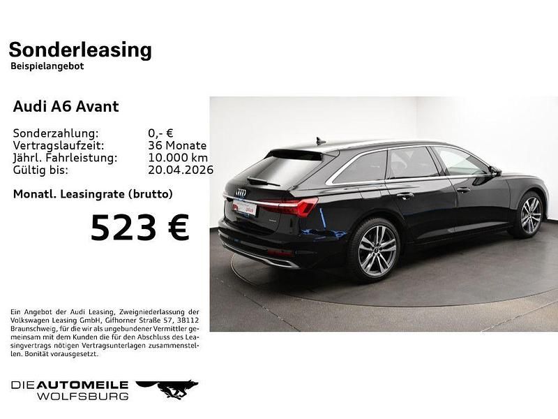 Gebraucht Audi A6 Advanced 286 PS (210 kW) 2025 Mythosschwarz metallic Kombi