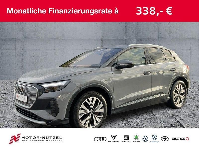Kieselgrau Gebraucht 2022 Audi Q4 e-tron Advanced SUV | 27.930 € (Etwas zu teuer) - Bild 1/4