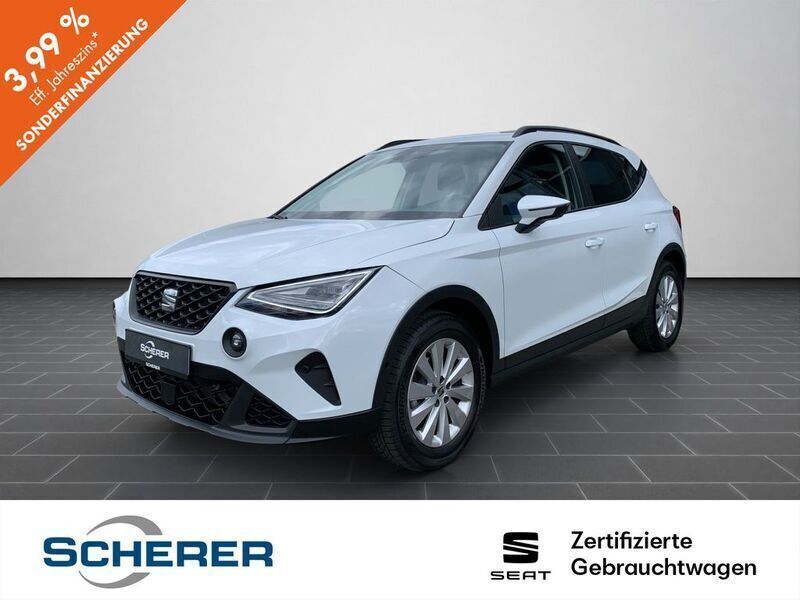 Nevada weiß metallic (metallic) Gebraucht 2024 Seat Arona Style SUV | 21.500 € (Fairer Preis) - Bild 1/4